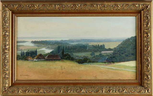 Маковский Василий Михайлович. Украинский пейзаж 